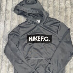 Nike F.C. Men's Hoodie in Gray